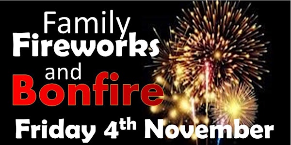 Fireworks and Bonfire with the Royal British Legion Blackburn