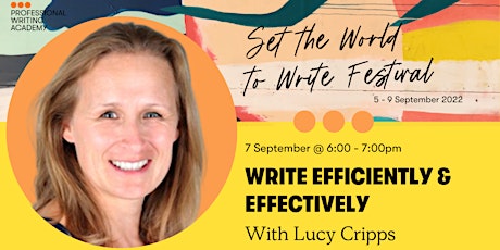 Lucy Cripps: Write Efficiently At Work
