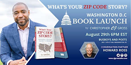 Washington DC Book Launch - What's Your Zip Code Story?