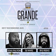 Grande HTX: A Monthly Hip Hop Party