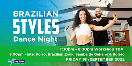 Mixed Brazilian Styles Social Dance Night