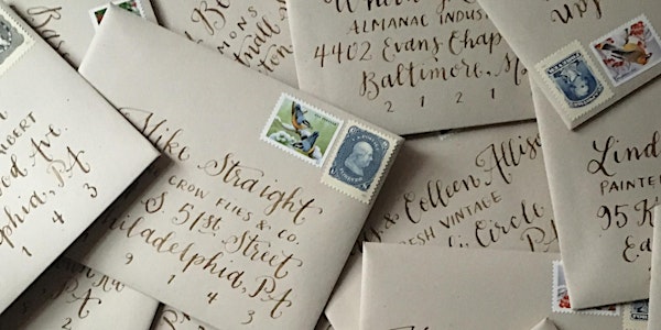 Create at The Creamery: Calligraphy Workshop