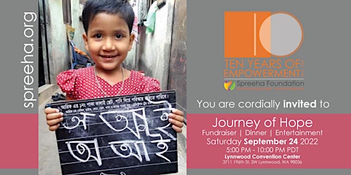 Spreeha Journey of Hope 2022 Fundraiser