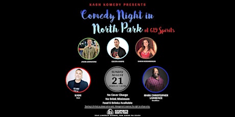 Free Comedy Night in North Park