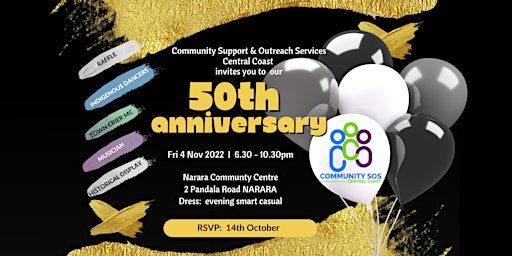 Community SOS 50th Anniversary Event