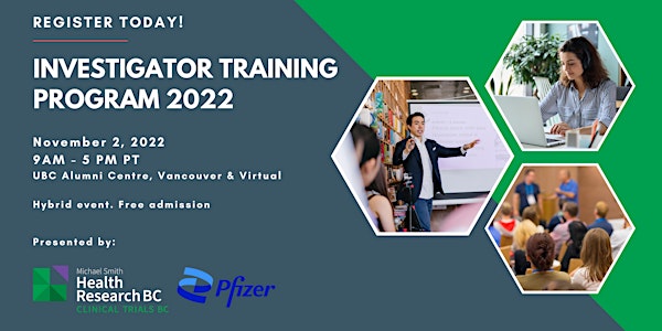 Investigator Training Program 2022 [Hybrid Event]