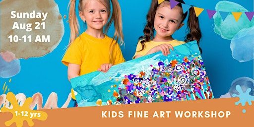 Big Art by Little People  - Kids Finger Painting Workshop