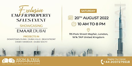 Exclusive Emaar Property Sales Event