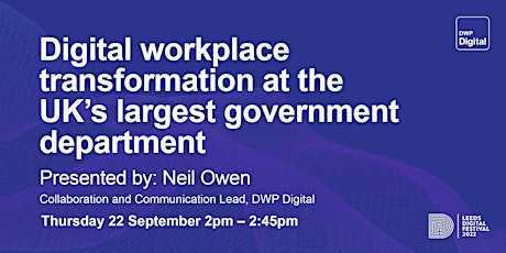 Digital workplace transformation at the UK’s largest government department primary image