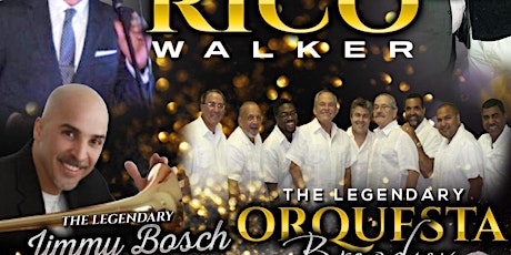 Salsa All Black Affair Direct from Puerto Rico ! Rico Walker Jimmy Bosch OB