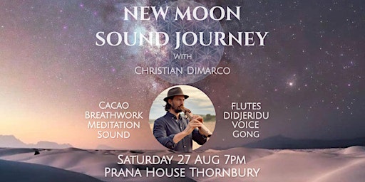 Cacao Sound Journey with Christian Dimarco Melbourne 27 Aug 2022