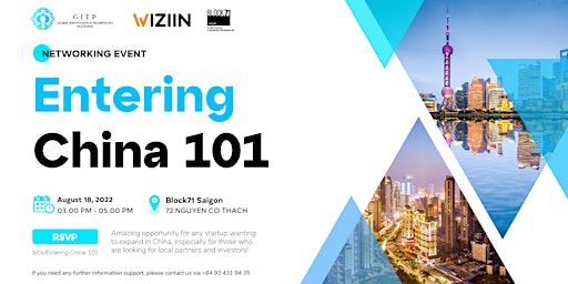 [Ho Chi Minh City] Networking Event: Entering China 101