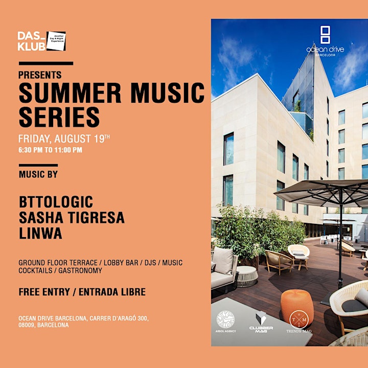 Imagen de Free Tickets / Summer Music Series / Terrace + Lobby Bar Stage / Das-Klub