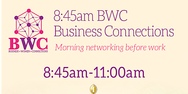 8.45am Business Women Connections Edinburgh