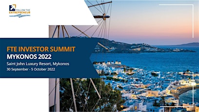 Hauptbild für The 13th Annual Follow the Entrepreneur Investor Summit