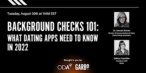 Background Checks 101: What Dating Apps Need to Know in 2022