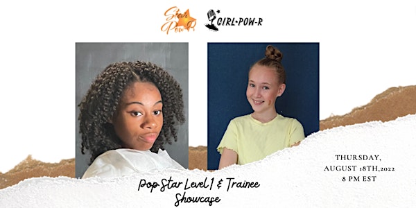 Girl Pow-R  Pop Star Level 1 and Trainee Showcase