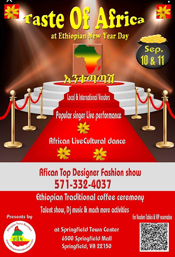 Taste Of Africa at Ethiopian New Year Day / እንቁጣጣሽ