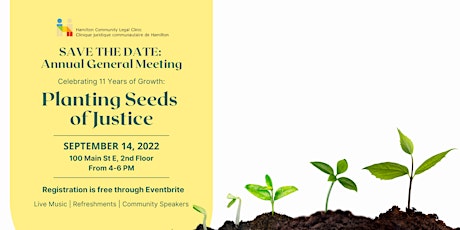 Planting Seeds of Justice: Annual General Meeting