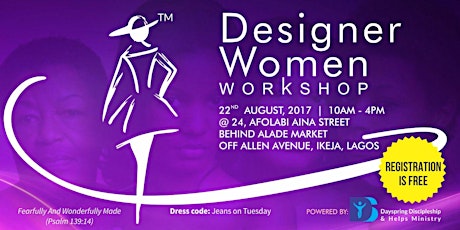 THE SECOND ANNUAL DESIGNER WOMEN WORKSHOP primary image