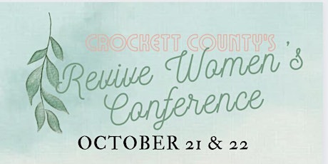 Crockett County’s Revive Women’s Conference