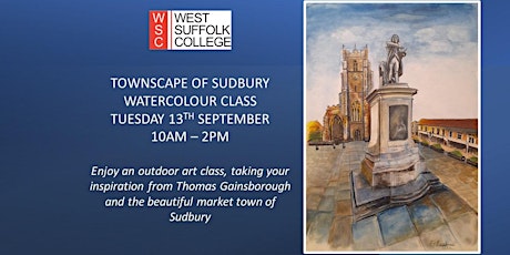 The Townscape of Sudbury - Watercolour Workshop