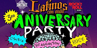 3rd Anniversary - Latinos Con Onda