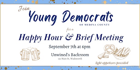 Medina County Young Democrats Happy Hour & Brief Meeting