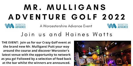 Mr Mulligan's Adventure Golf with Worcestershire Advance primary image