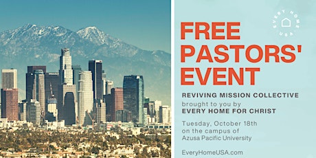 FREE Los Angeles County Pastors' Conference - Oct 18