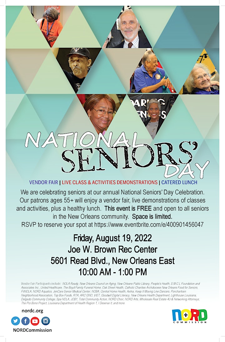 NORD National Seniors Day Celebration image