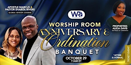 Worship Room Anniversary and Ordination Banquet