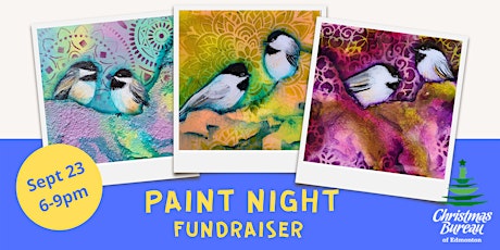 Paint Night Fundraiser
