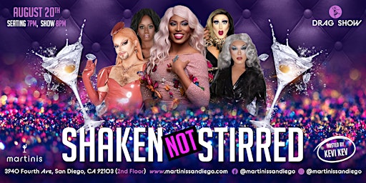 Shaken Not Stirred - Drag Show