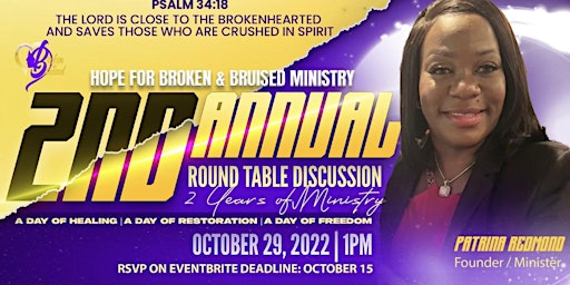 Hope for Broken and Bruised 2nd Annual Round Table Discussion