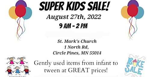 Super Kids Sale Pop Up