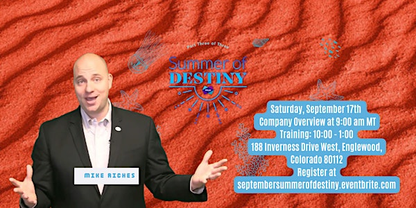 Your Summer Of Destiny Conference - Hosted by PPLSI of Colorado