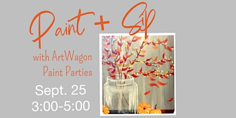 Fall Fun!! PaintNite at The Alley