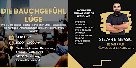 DIE BAUCHGEFÜHL-LÜGE | Seminar