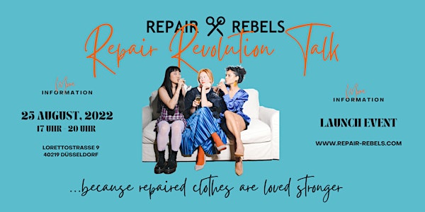 Repair Rebels Online Platform - Launch Event