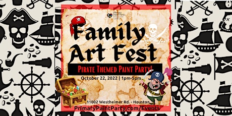 Family Art Fest - Pirates Paint Party!