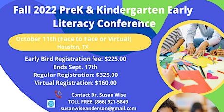 PreK & Kindergarten Early Literacy Conference