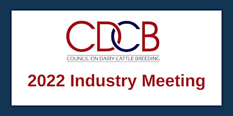 2022 CDCB Industry Meeting