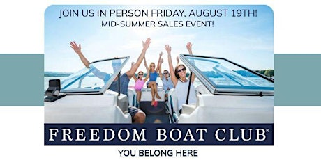 Mid-Summer Sales Event @ Lake Nottely