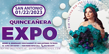 Quinceanera Expo San Antonio January 22nd 2023 At  Henry B. Gonzalez Conv.
