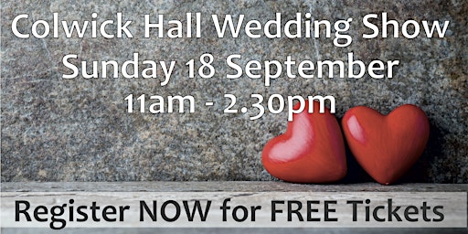 Colwick Hall Wedding Show