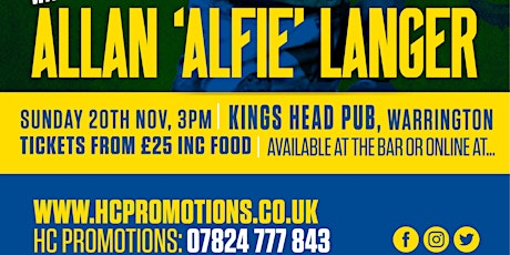 An Afternoon with Allan "Alfie" Langer