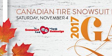 The Canadian Tire Snowsuit Fund Gala 2017 primary image