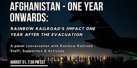 Afghanistan: One Year Onwards - Webcast