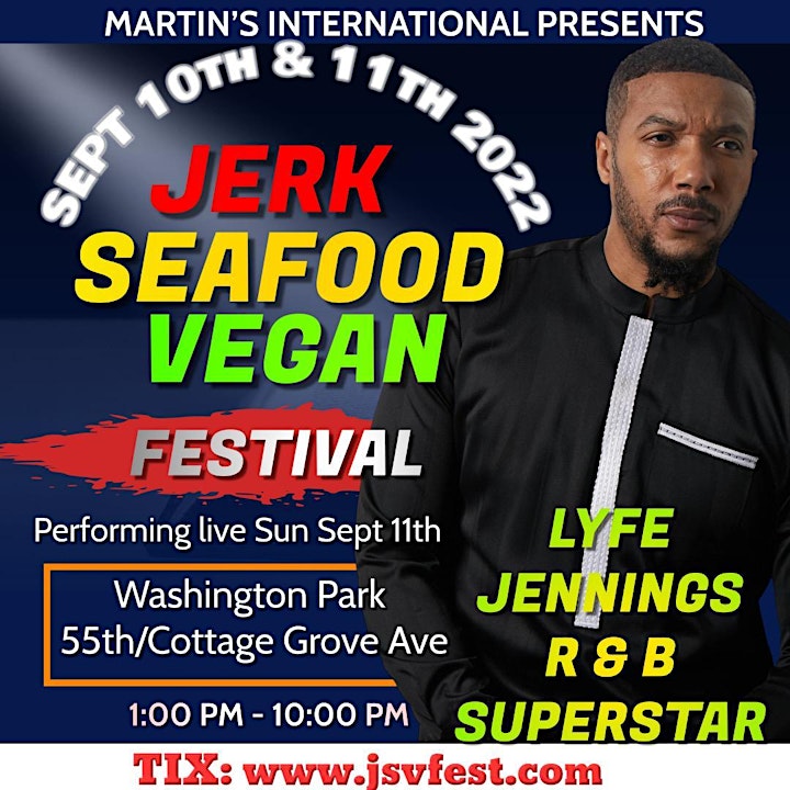 JSVFest (Jerk, Seafood & Vegan Festival), Sept 10th & 11th , Washington PK image
